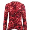 Clothing Ulla Johnson | Wren Ruched Knit Top Wildrose