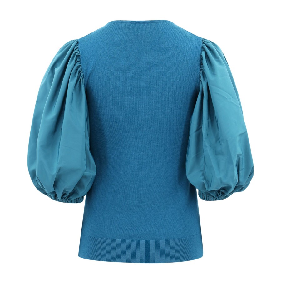 Clothing Trina Turk | Rhea Pullover Bethesda Blue
