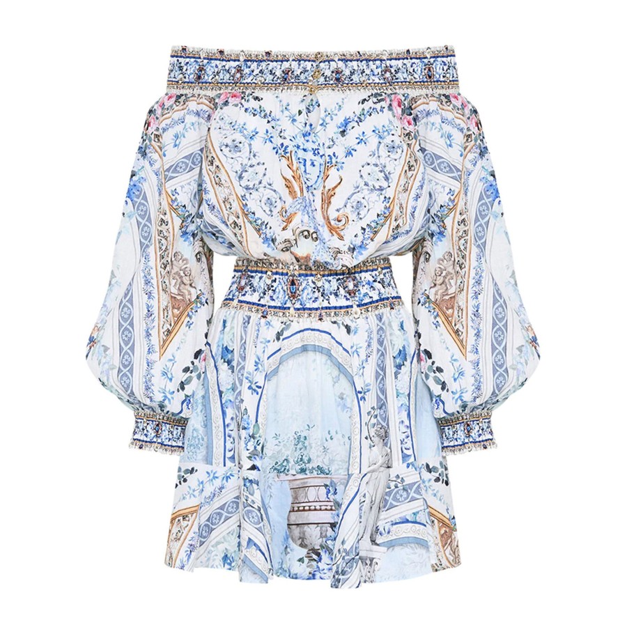 Clothing Camilla | Off Shoulder Short Dress Season Of The Siren