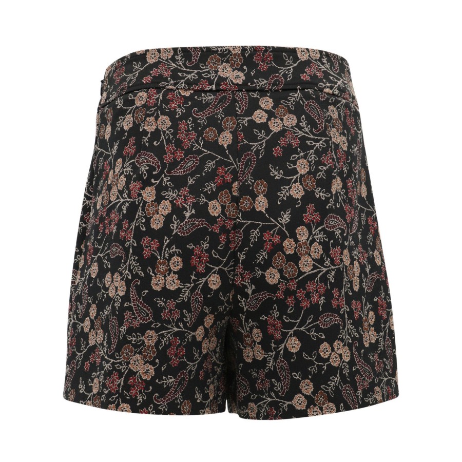 Clothing Derek Lam 10 Crosby | Hester Printed Mini Skort Black Multi